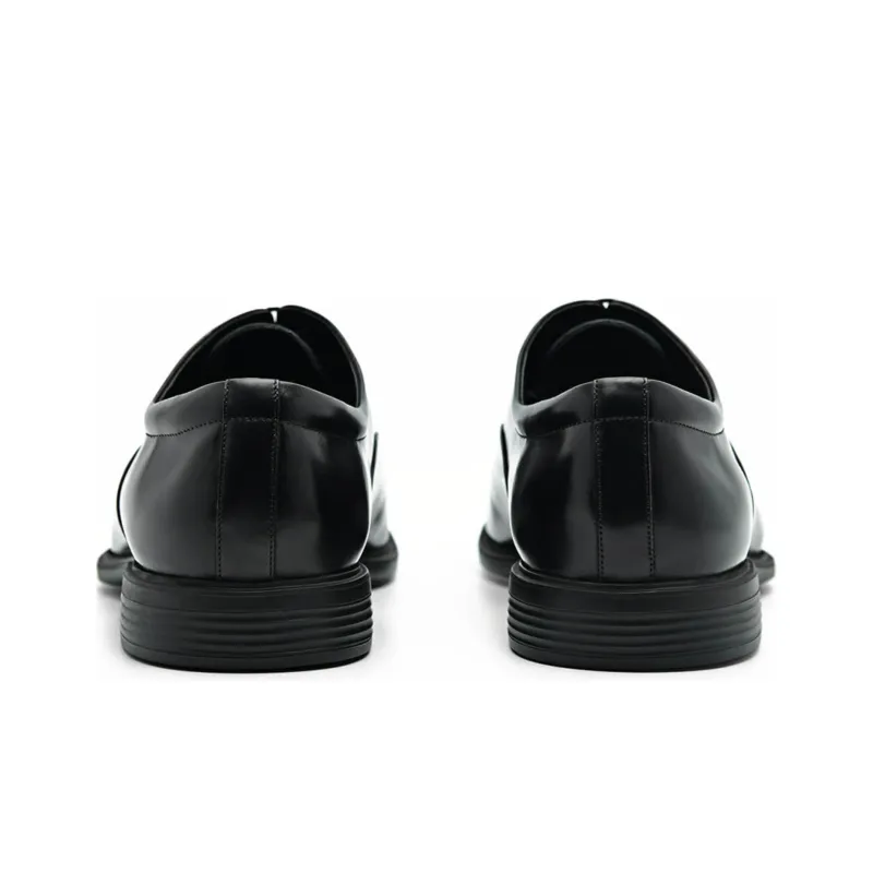 PEDRO Dress Shoes Men Low Top Black/Dark Umber/Dark Blue-3
