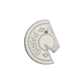 HERMES Carrousel Brooches Men Ecru