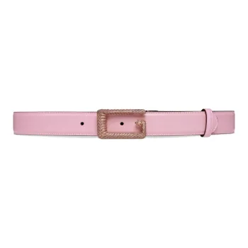 GUCCI Leather Leather Belts Women's Width  3cm