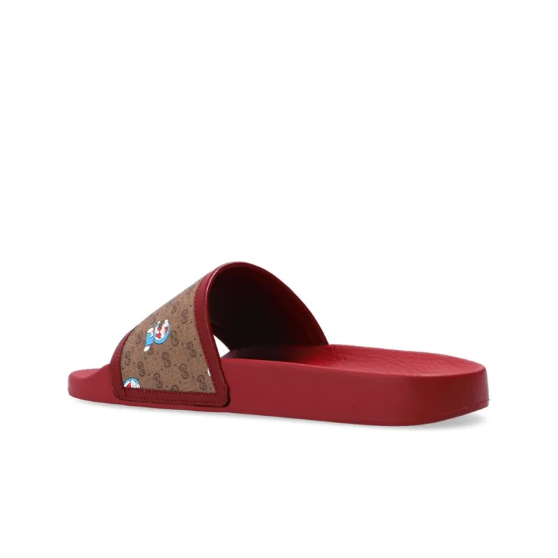 GUCCI X Doraemon GG Supreme Slides-3