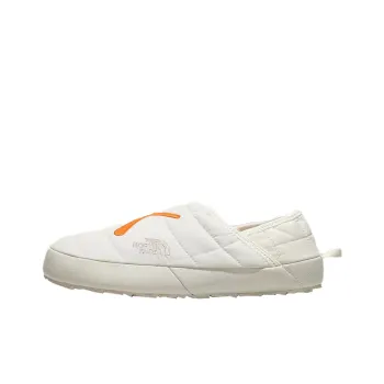THE NORTH FACE ThermoBall Traction Mule VS KAWS Moonlight Ivory Orange