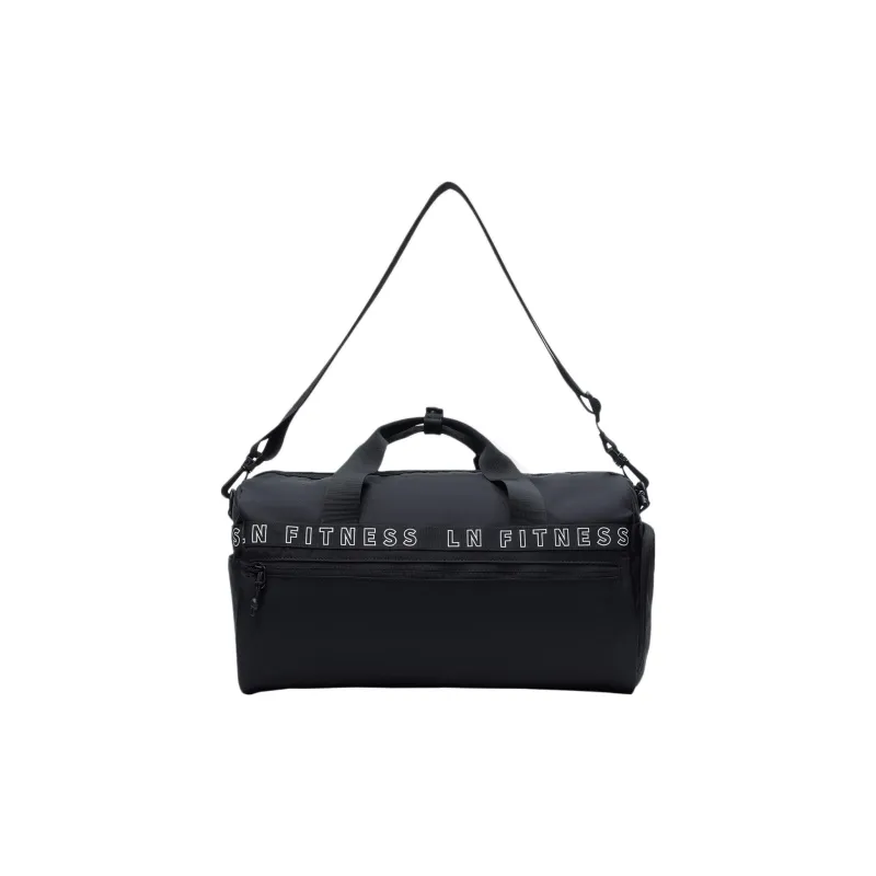 LiNing Fitness Series Polyester Handbag, Shoulder Bag, Crossbody Bag, Gym Bag Large Size Unisex Black-1