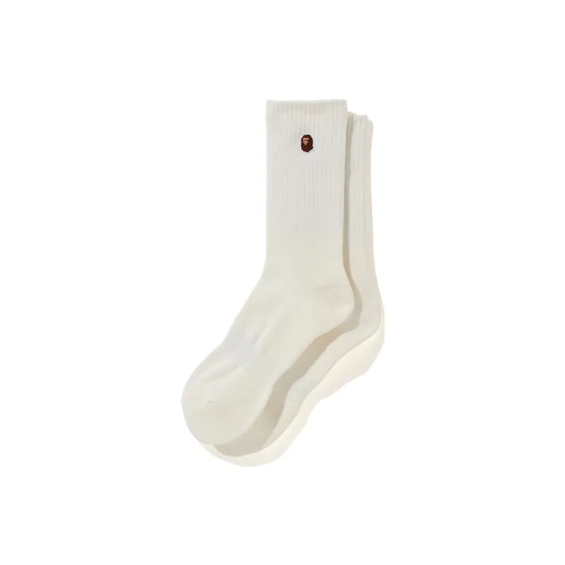 A BATHING APE SS23 Mid Calf Socks Men's 1 Pack-1