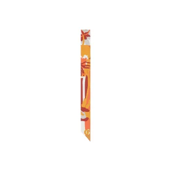 GUCCI Silk Scarves Women's Orange