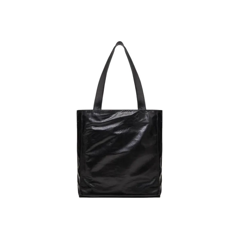 Valentino VLTN Soft Calfskin Tote Bag, Shopping Bag, Shoulder Bag, Handbag Men's Black-3