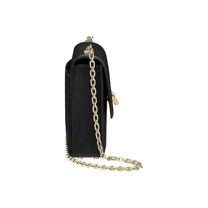 HERMES Verrou Cow Leather Verrou Bag Shoulder Bag Women's Noir Black-1
