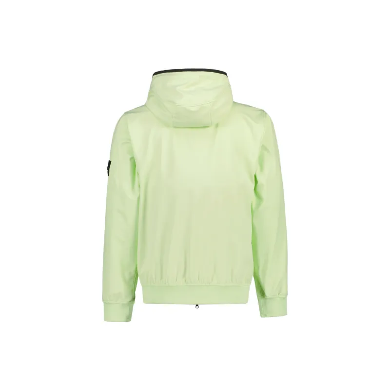 STONE ISLAND LIGHT SOFT SHELL R SERIES SOFT SHELL Jackets Coats Men's Light Green-1