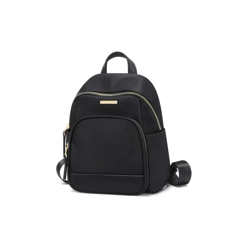 GOLF Synthetic Leather Backpack Small Size Women's Pink/Black/Apricot/Modern Gray-5
