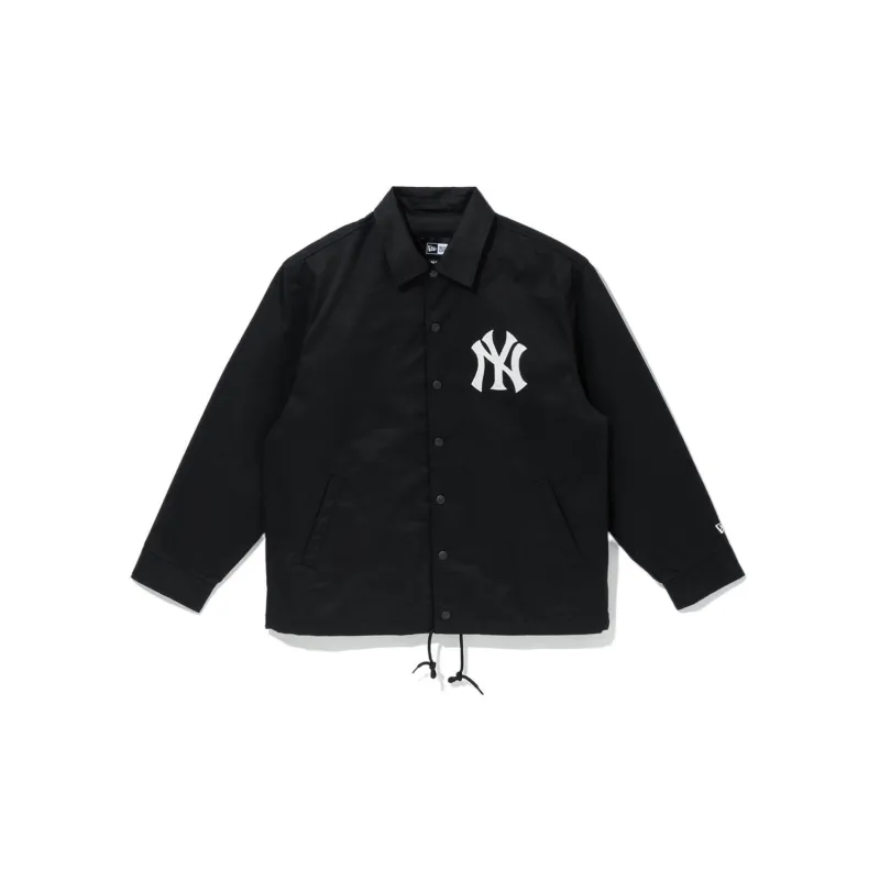 New Era X MLB SS23 NEW YORK YANKEES MLB COACH BLACK JACKET-1