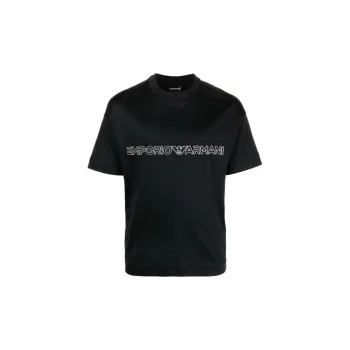 EMPORIO ARMANI T Shirts Men Dark Blue