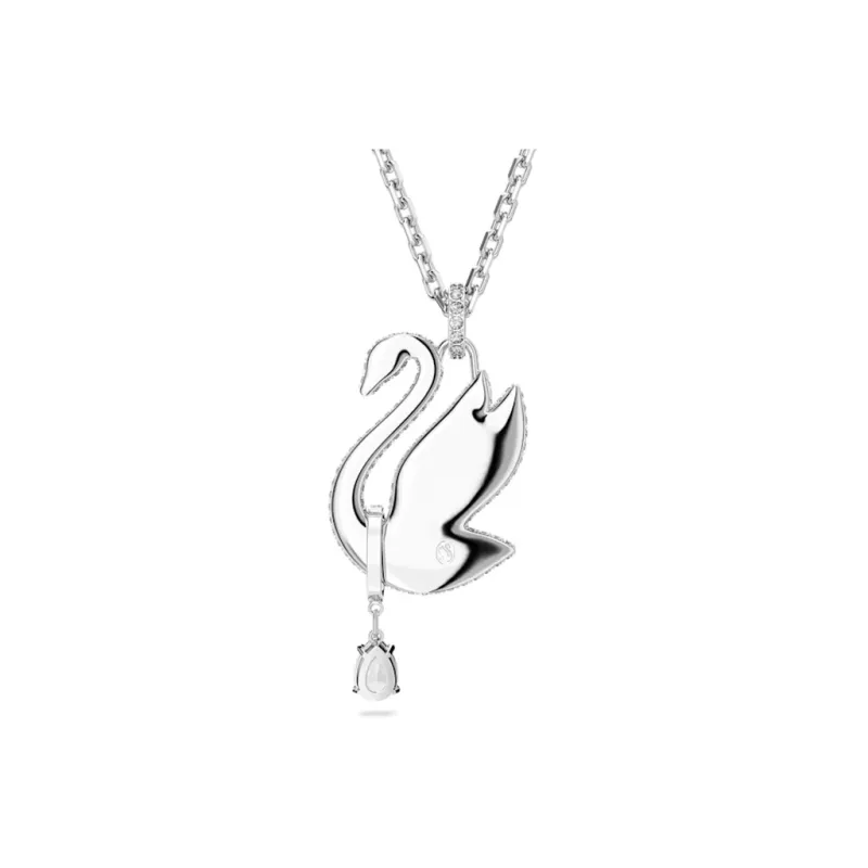 Swarovski Swan Pendant Necklace-1