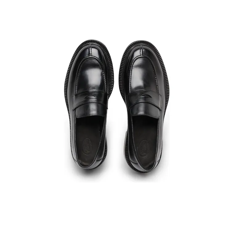Viplander Dress Shoes Men Low Top Black-3