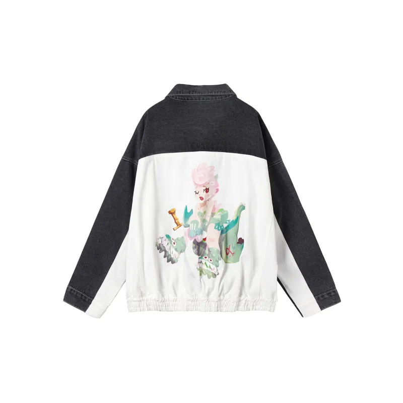 Amigote X SEENFAAN Denim Jackets Unisex-1