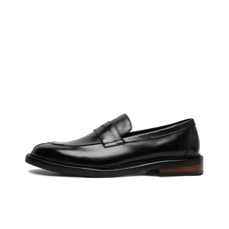 Viplander Dress Shoes Men Low Top Black-0