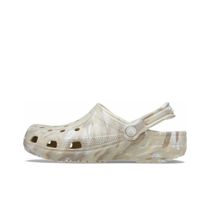 Crocs Classic Marbled Clog 'Bone & Multi'-0