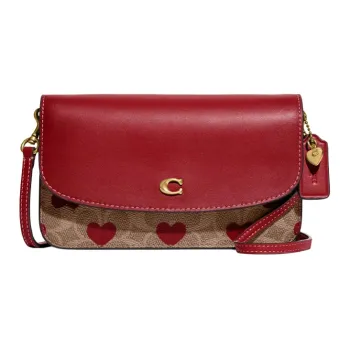 COACH Hayden Coated Canvas With Calfskin Crossbody Bag, Shoulder Bag Women's