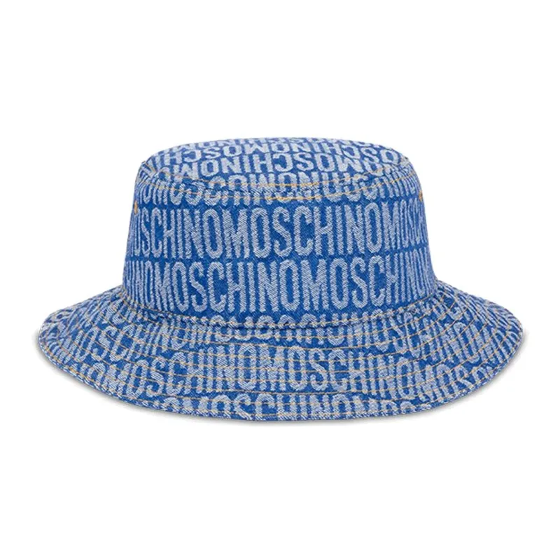 MOSCHINO Bucket Hats Women's Blue-1