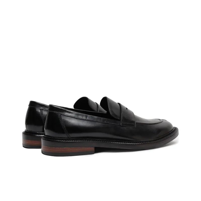 Viplander Dress Shoes Men Low Top Black-2