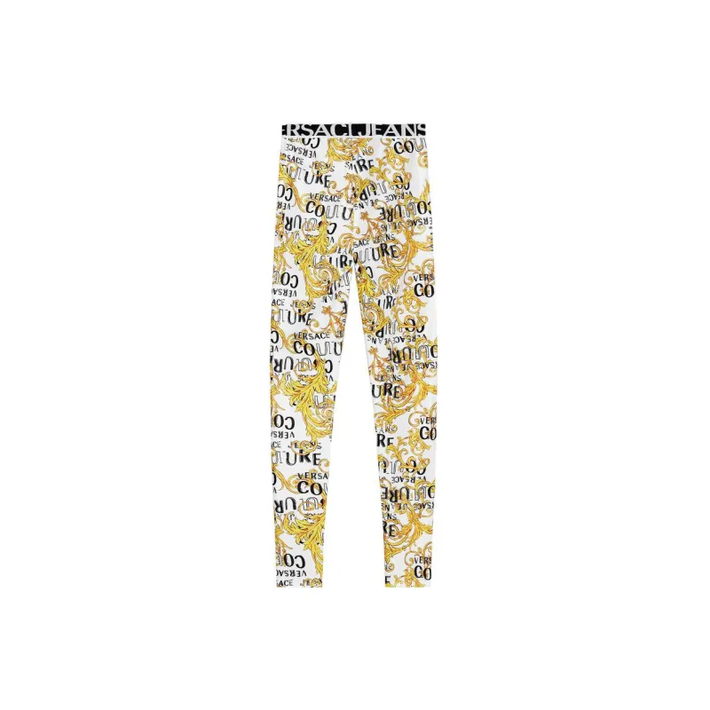 VERSACE JEANS COUTURE Baroque-print Skinny Jeans-1