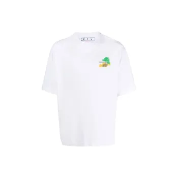 OFF WHITE Brush Arrows Oversized Tee