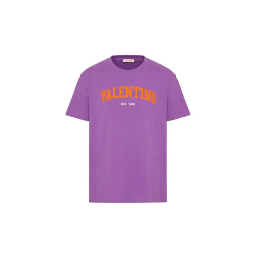 Valentino Surfaces Spring 2023 Men T-Shirts Men Purple