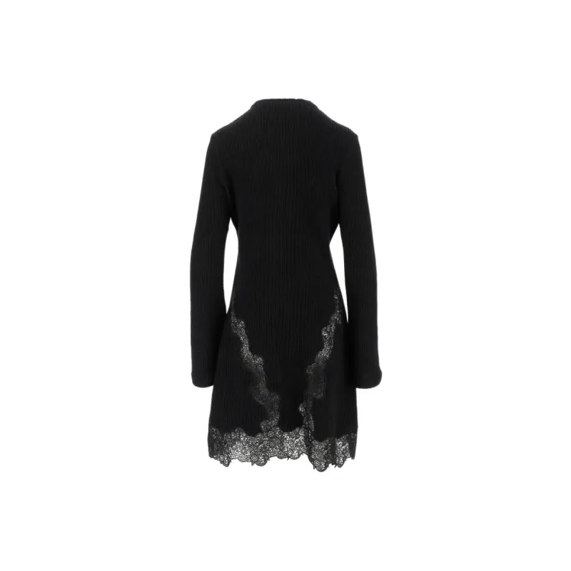 Chloé Lace panel Knitted Mini Dress-1