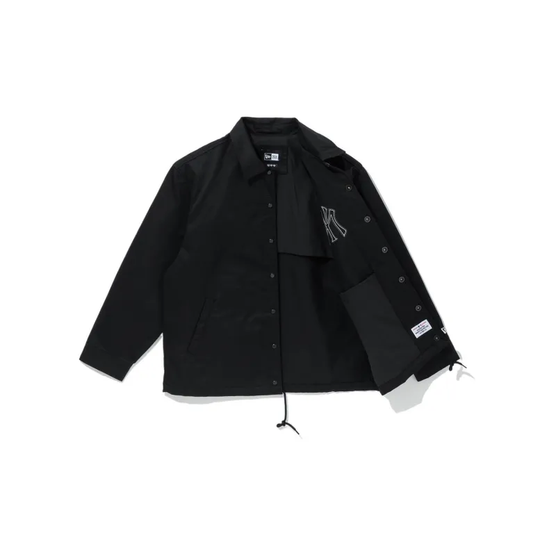New Era X MLB SS23 NEW YORK YANKEES MLB COACH BLACK JACKET-2