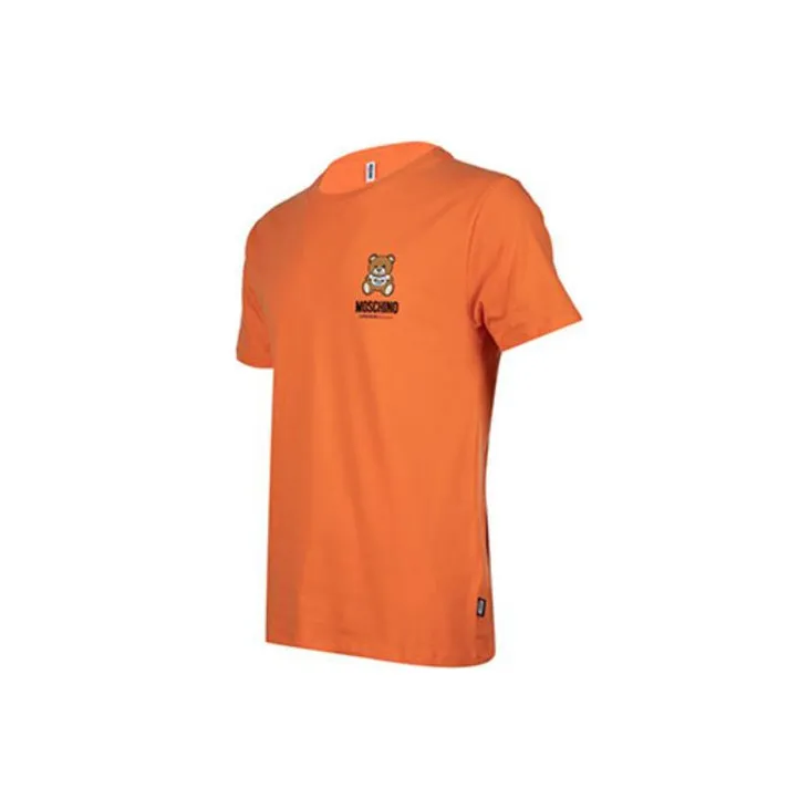 MOSCHINO SS23 Regular T Shirt Unisex Orange-2