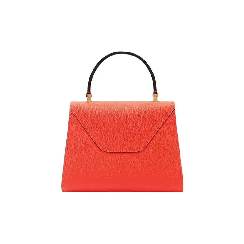 Valextra Iside Calfskin Shoulder Bag, Crossbody Bag, Handbag Mini Women's Red-1
