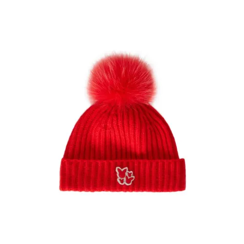 Loro Piana Beanies Kids Red
