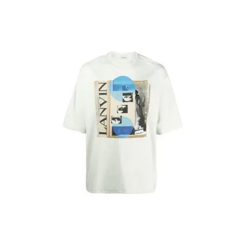 Lanvin T-Shirts Men Green