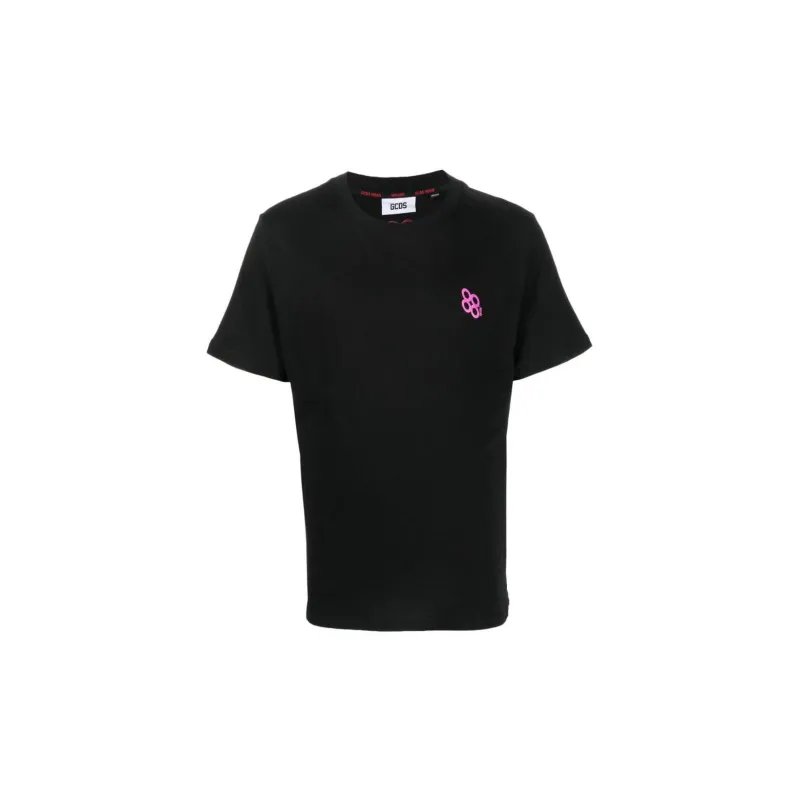 GCDS T-Shirts Men Black-0