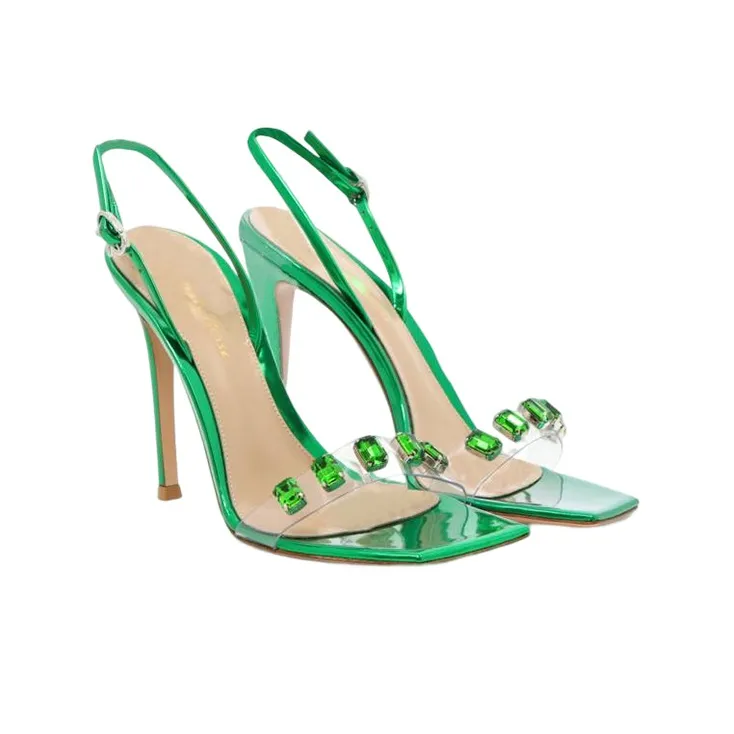 GIANVITO ROSSI Ribbon Candy 105mm Sandals-2