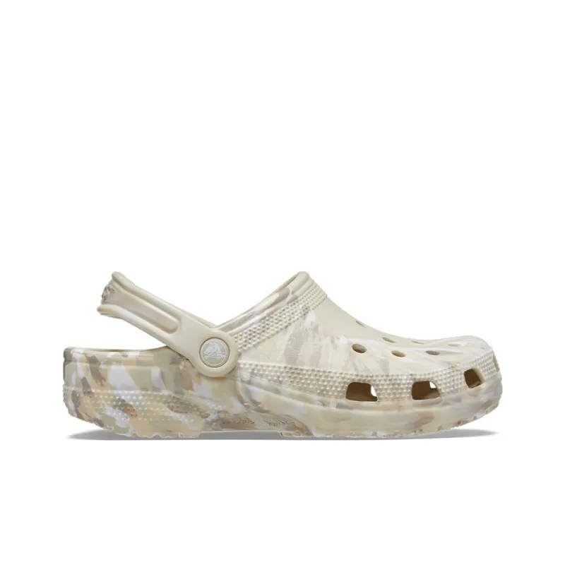 Crocs Classic Marbled Clog 'Bone & Multi'-1