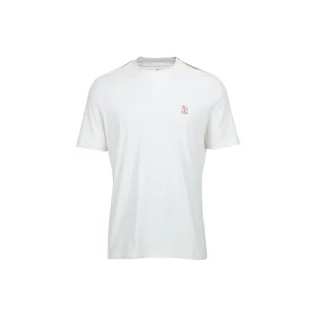 Brunello Cucinelli SS22 T Shirt Men's Ecru