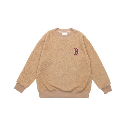 MLB Base Logo Sweatshirts Unisex Brown