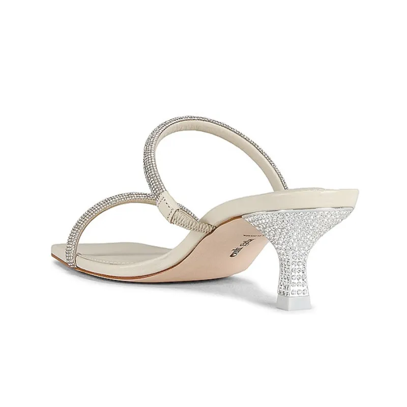 CULT GAIA Rhinestone embellishment 50mm Sandals-4