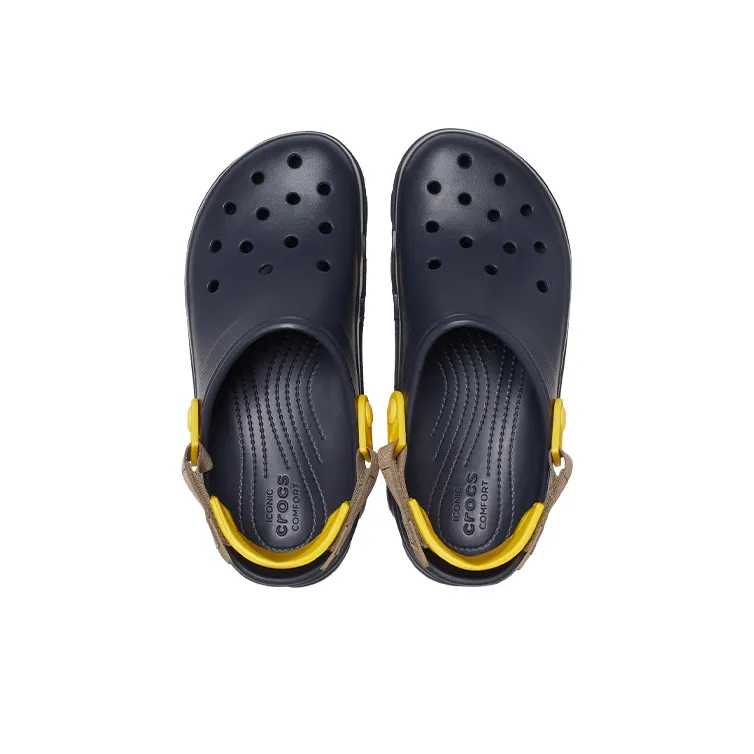 Crocs Classic All Terrain Clog 'Navy Yellow'-3