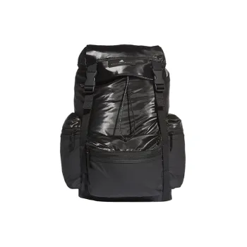 Adidas Stella McCartney Collaboration Artificial Leather Bonded Polyurethane Backpack Regular Women's Black
