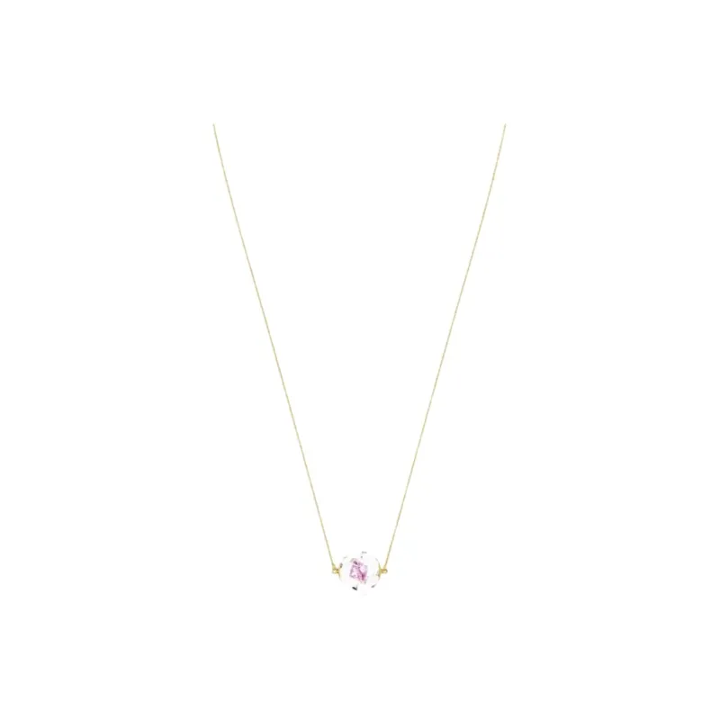Swarovski Curiosa Necklaces Women's Gold/Pink-0