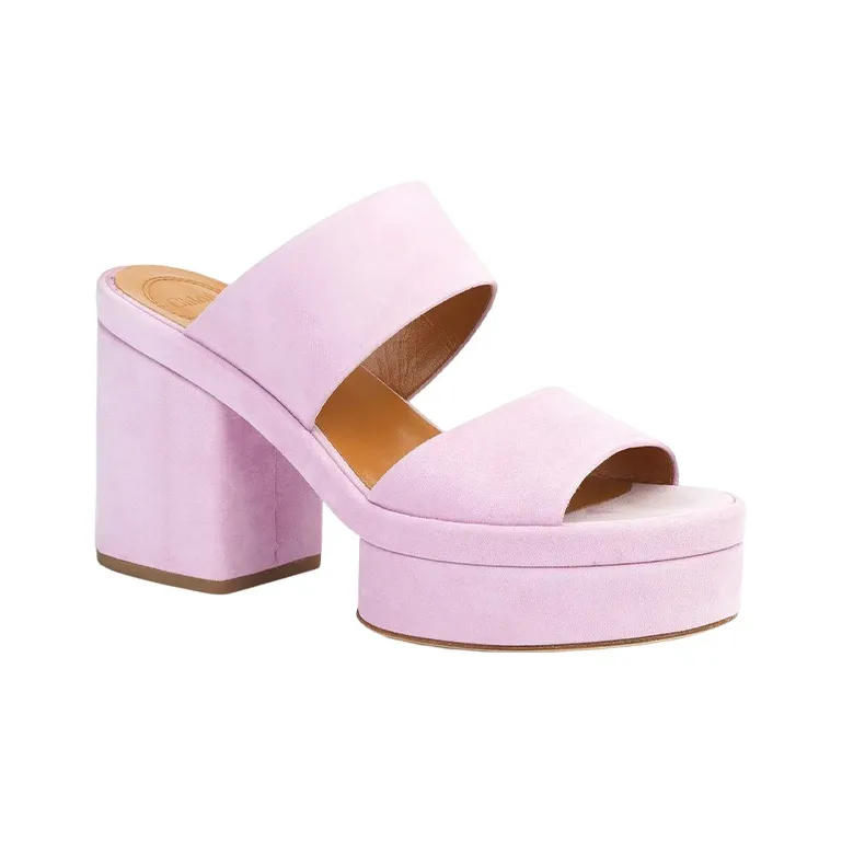 Chloé Odina 95mm Suede Sandals-2