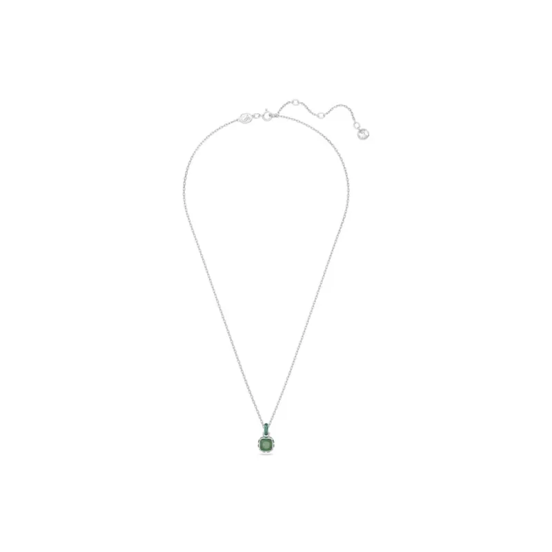 Swarovski Birthstone Necklaces Women's Green-2