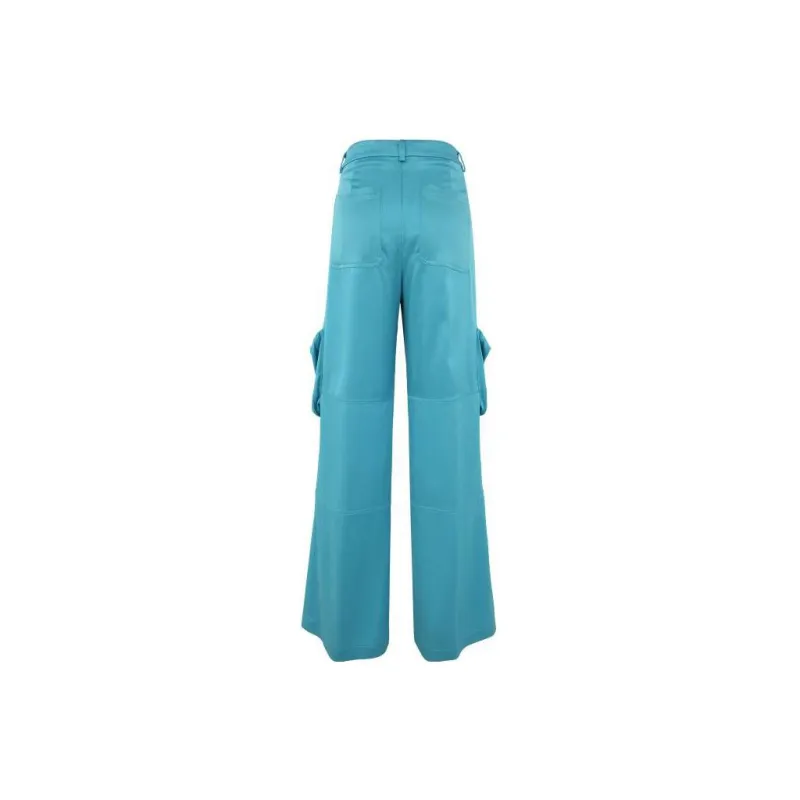 Blumarine Butterfly Wide leg Trousers-1