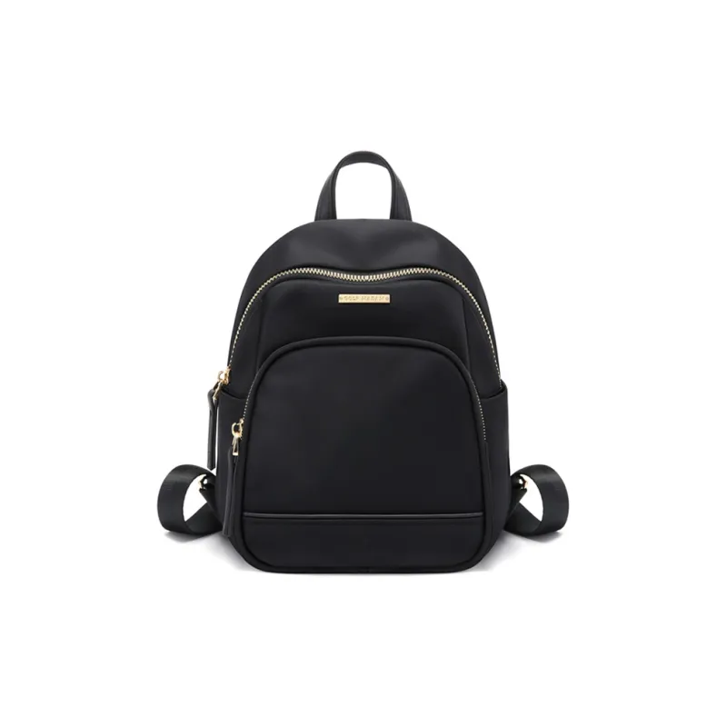 GOLF Synthetic Leather Backpack Small Size Women's Pink/Black/Apricot/Modern Gray-6