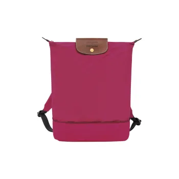 LONGCHAMP D'HEYGERE Collaboration Recycled Polyester Shoulder Bag, Crossbody Bag, Backpack Women's Pink