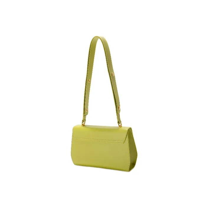 GXFMOD Cow Leather Small Square Bag Underarm Shoulder Bag Medium Size Women's Multicolor-2