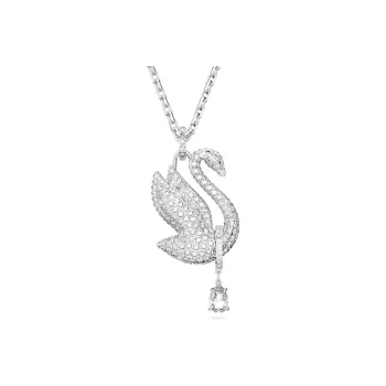 Swarovski Swan Pendant Necklace