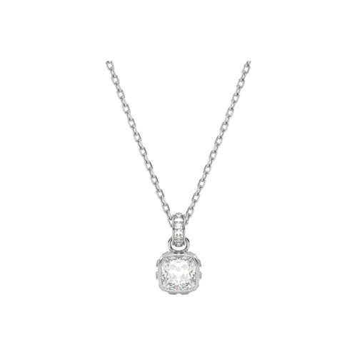 Swarovski Birthstone Necklaces Women's Silver