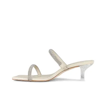 CULT GAIA Rhinestone embellishment 50mm Sandals