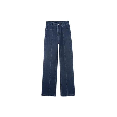 MITUAN Jeans Women's Blue Gray